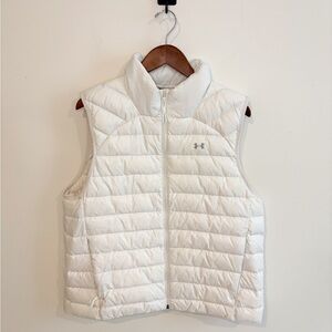 Under Armour Storm White Puffer Vest Size XL